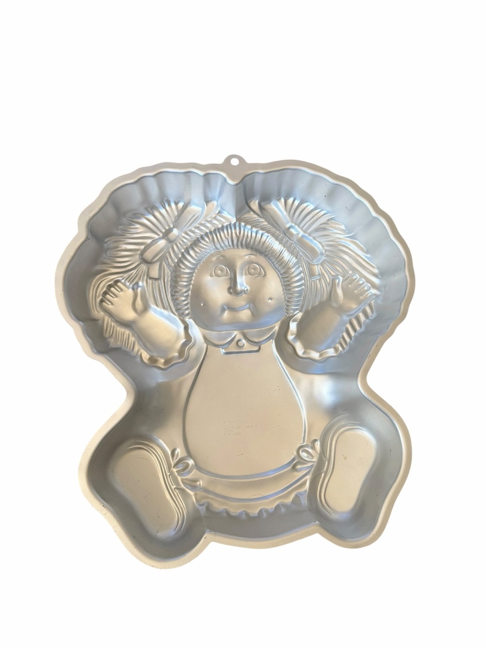 Vintage 1984 Wilton Cabbage Patch Kids Cake Pan Aluminum Mold 2105-384